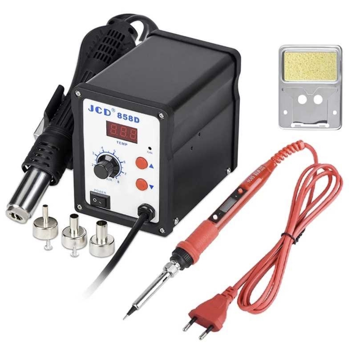 Heat Gun Small - JCD 858D Sıcak Hava Tabancası 750W