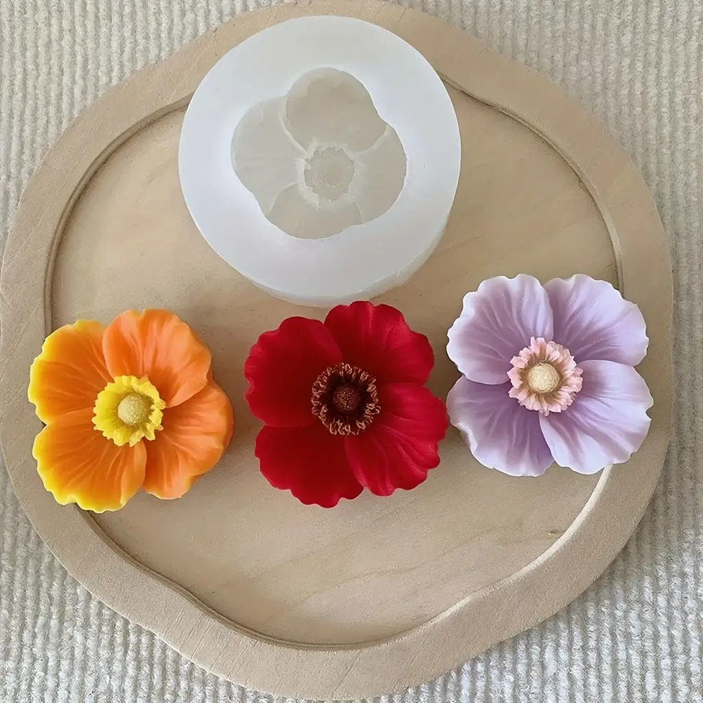 Çiçek Silikon Mum Kalıbı, Sabu - Resin Craft Ideas incelemesi ve fiyatı