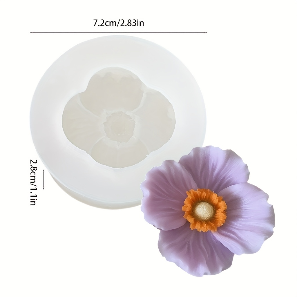 Çiçek Silikon Mum Kalıbı, Sabu - Resin Craft Ideas incelemesi ve fiyatı