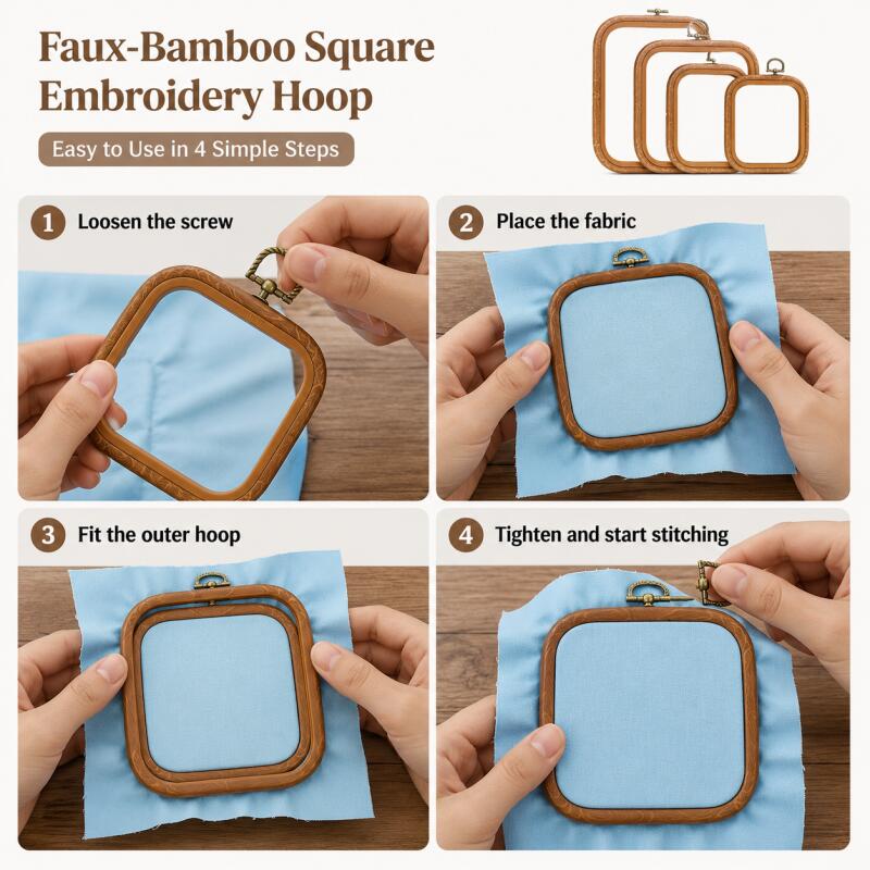 Kare Dekoratif Ahşap Görünümlü - Wood Ring Blank incelemesi ve fiyatı
