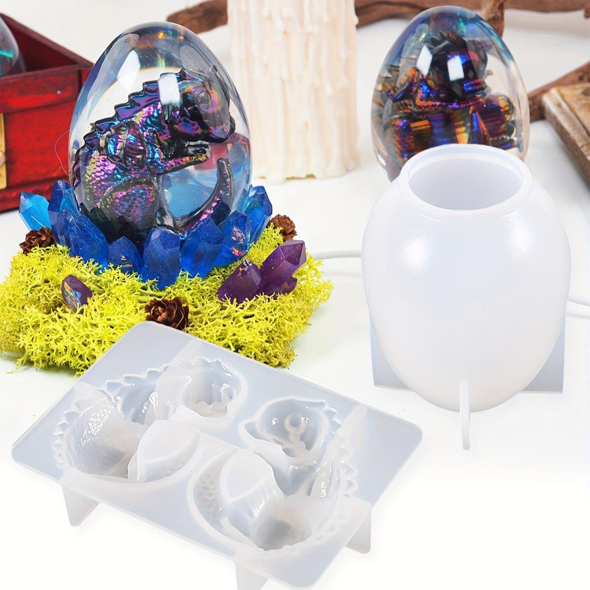 Silikon Ejderha Yumurta Kalıpl - Resin Craft Ideas incelemesi ve fiyatı
