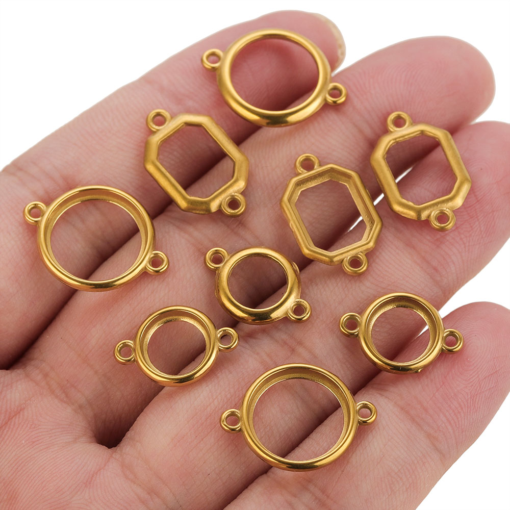 10 Adet Paslanmaz Çelik İçi Bo - Bezels Set Pendant incelemesi ve fiyatı